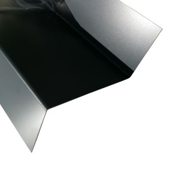 Z-Profil aus Stahl verzinkt RAL7016 beschichtet 0,75 mm stark anthrazitgrau